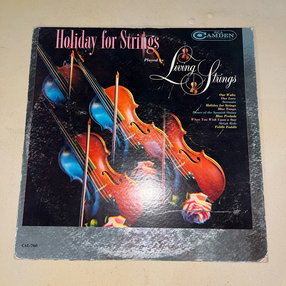 💙 Living Strings Holiday for Strings Vinyl Album
